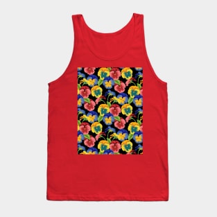 Pansies Tank Top